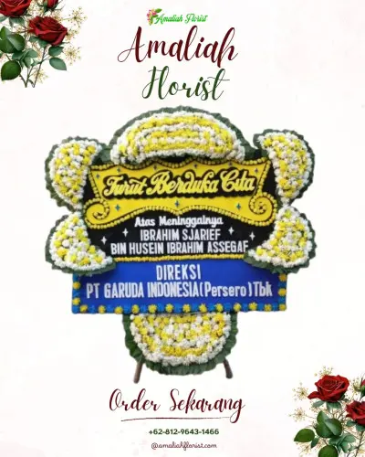 Papan Bunga Duka di Kendalrejo